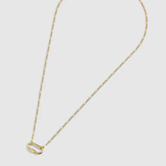 Madewell Dainty Carabiner Necklace - Picture 3 of 10